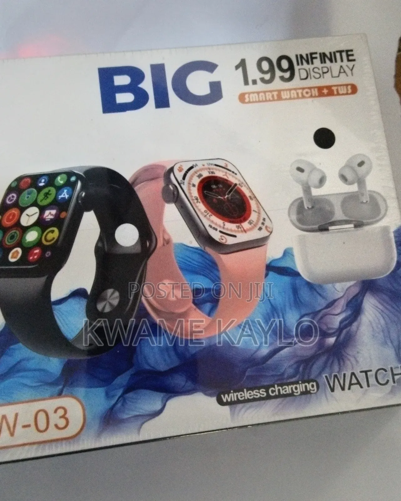 Sw03 Smart Watch + Freeearpod