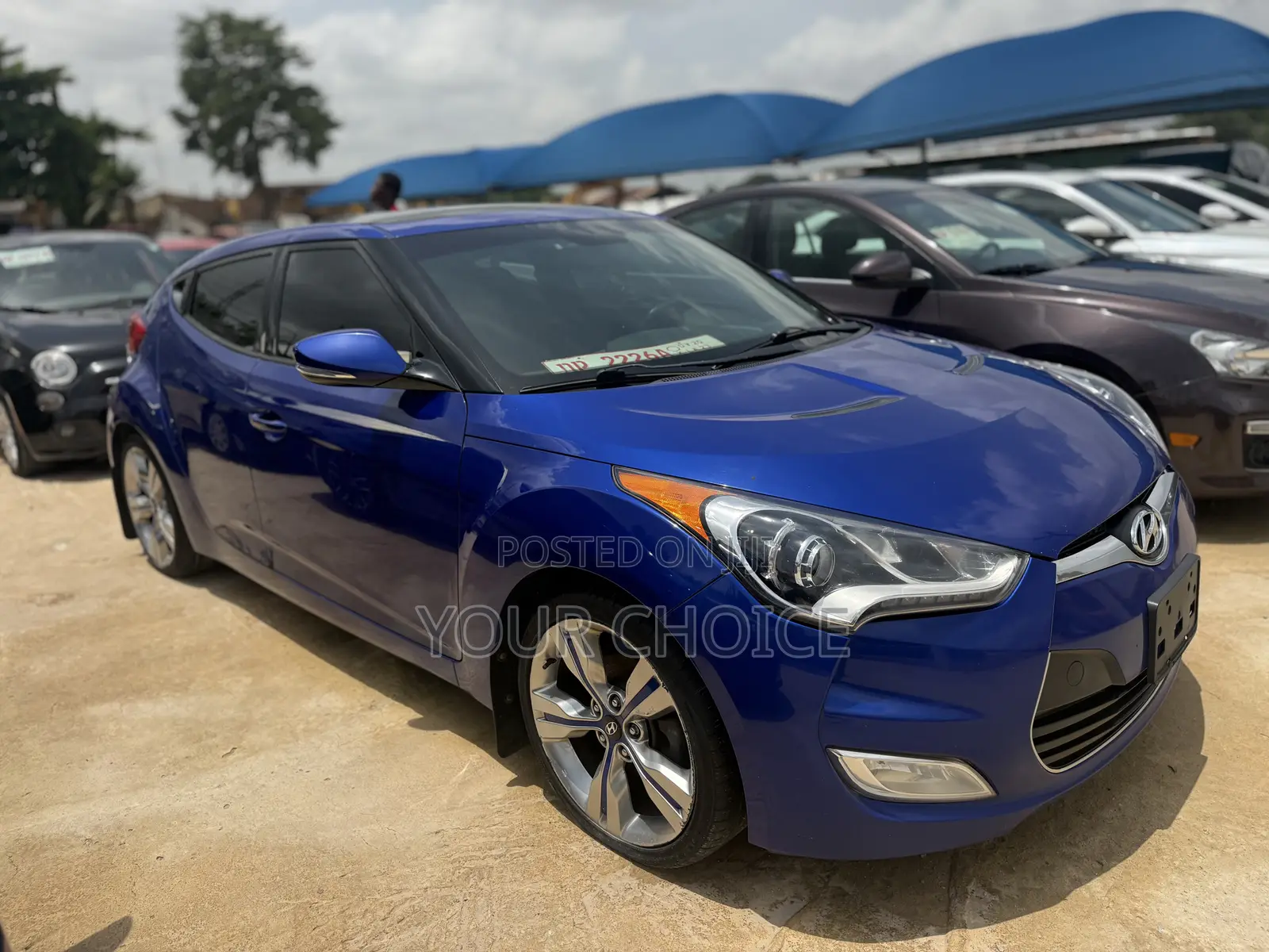 Hyundai Veloster 2015 Blue
