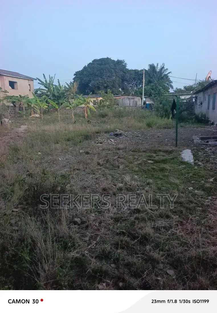 One and Half Plot of Land Freehold for Sale at Osu