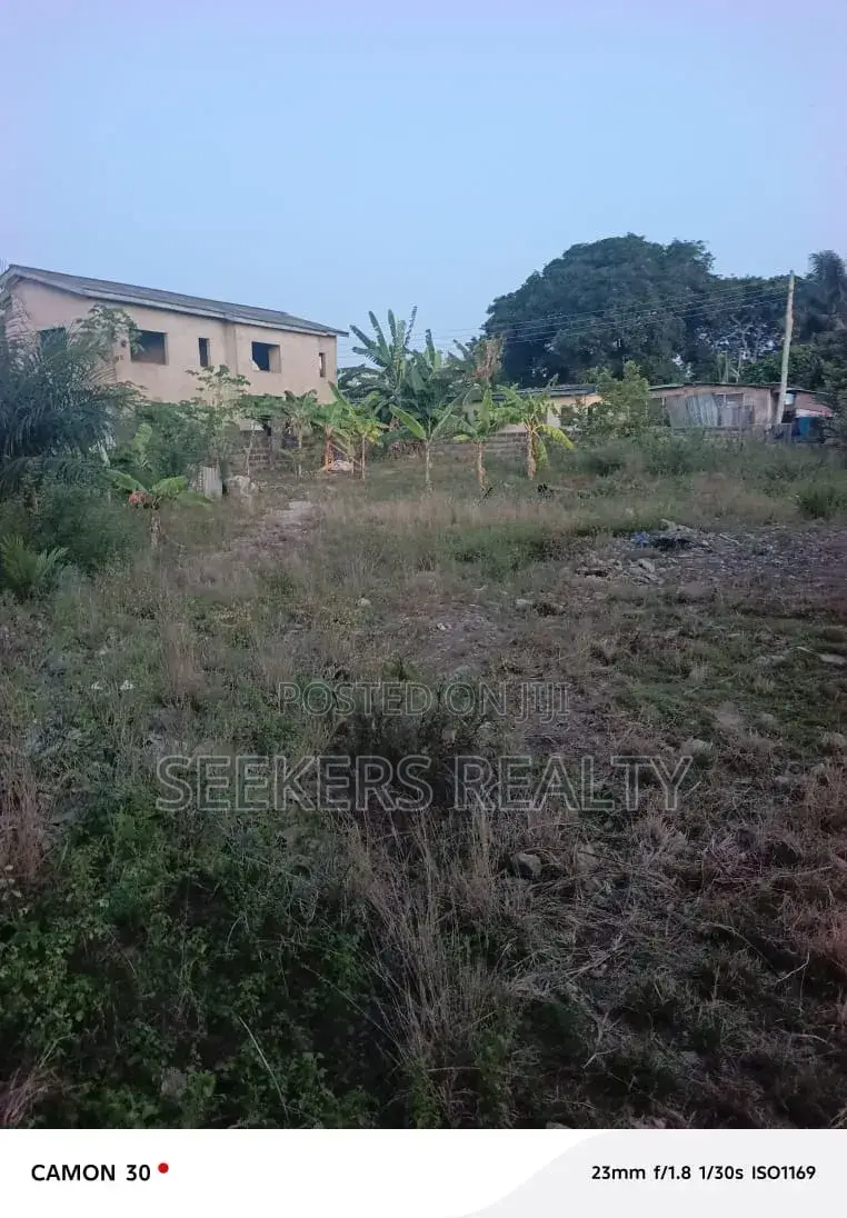 One and Half Plot of Land Freehold for Sale at Osu
