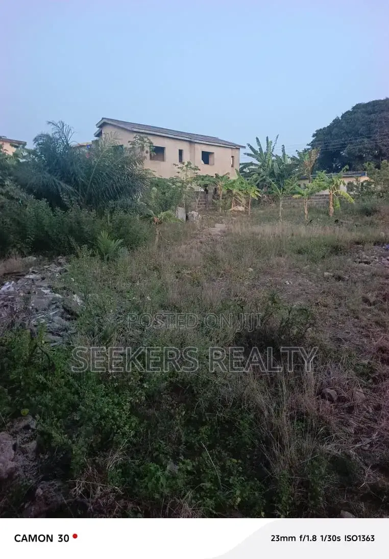 One and Half Plot of Land Freehold for Sale at Osu