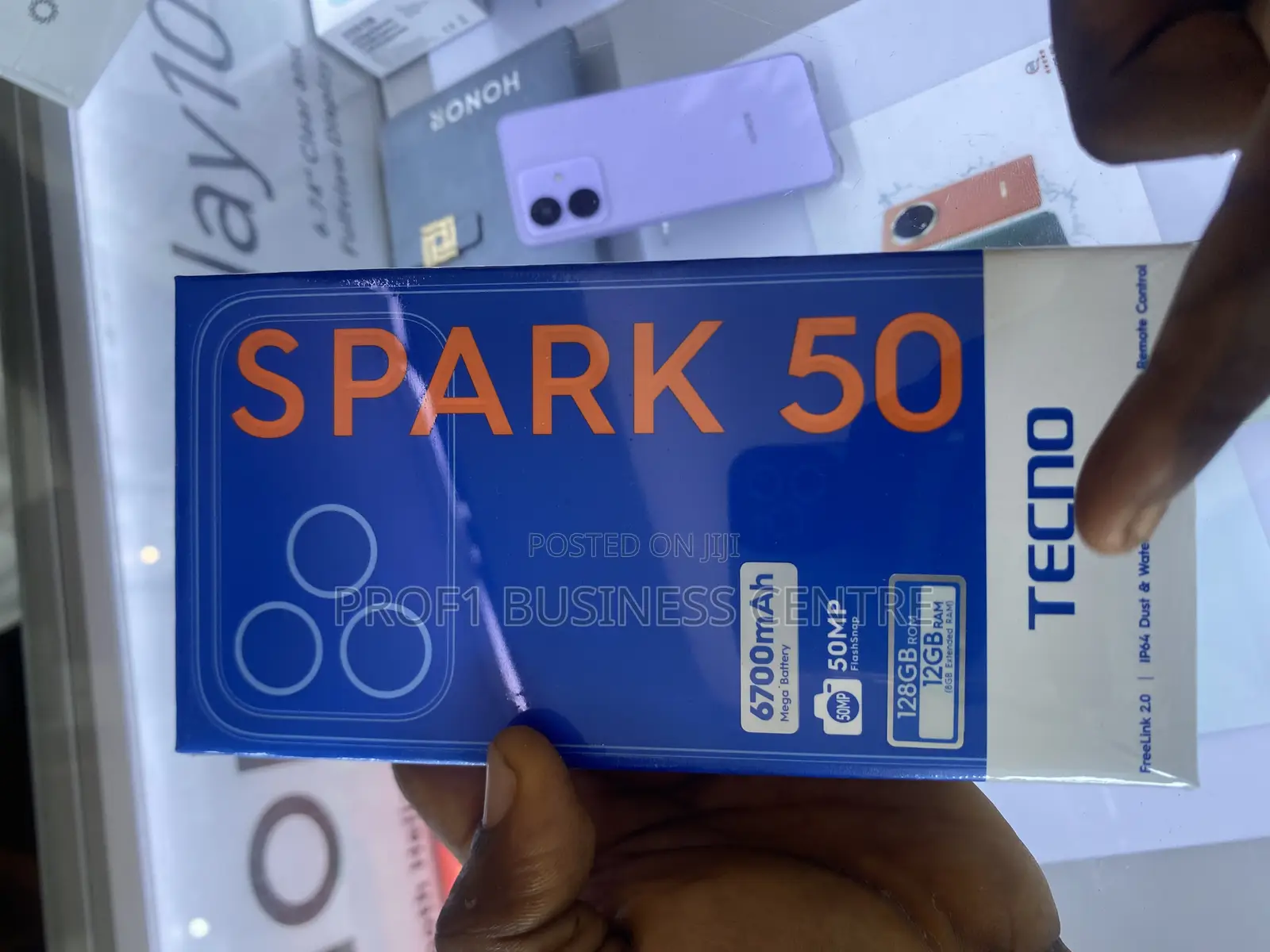 New Tecno Spark 50 128 GB Black