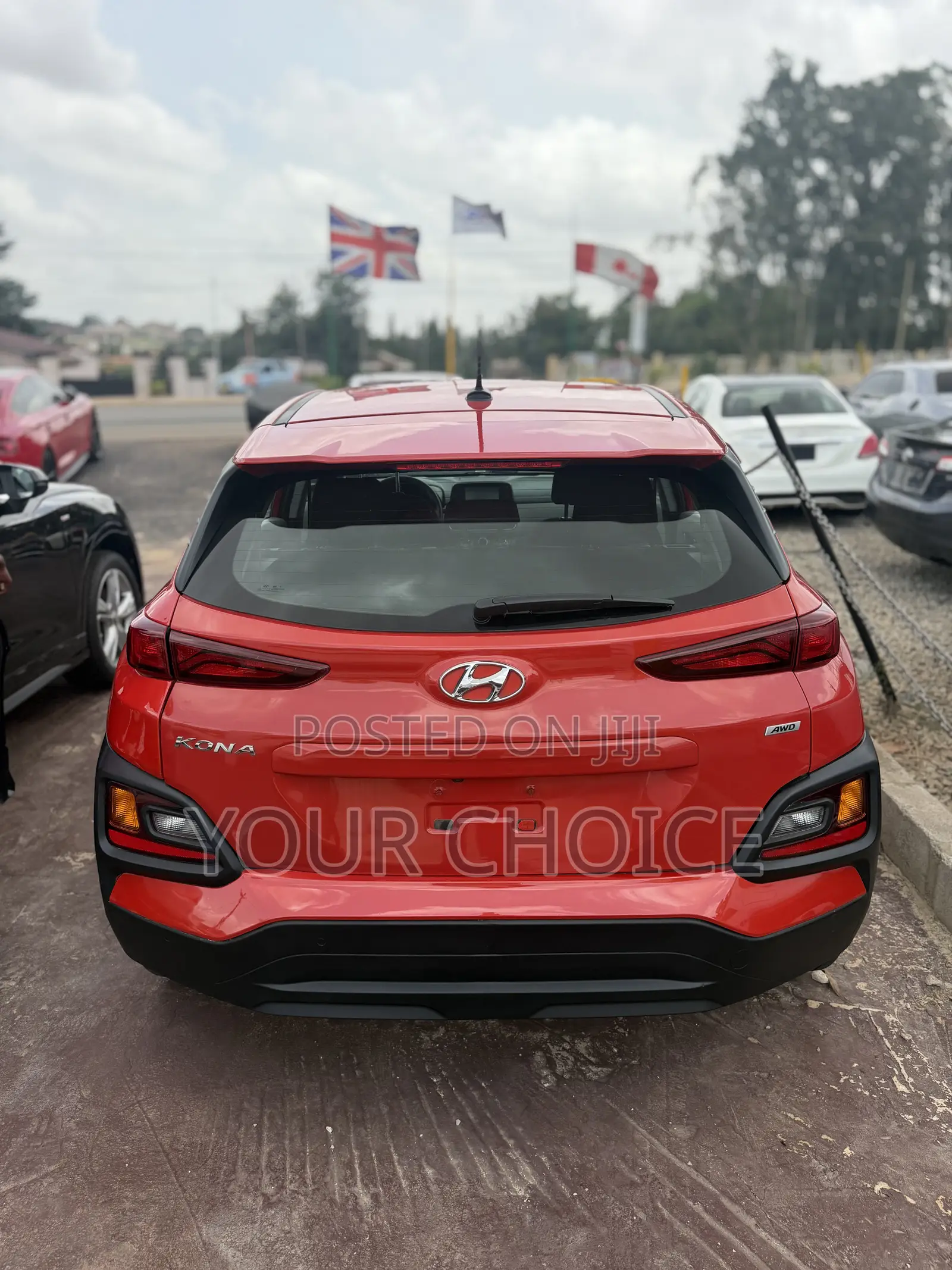 Hyundai Kona 2019 Orange
