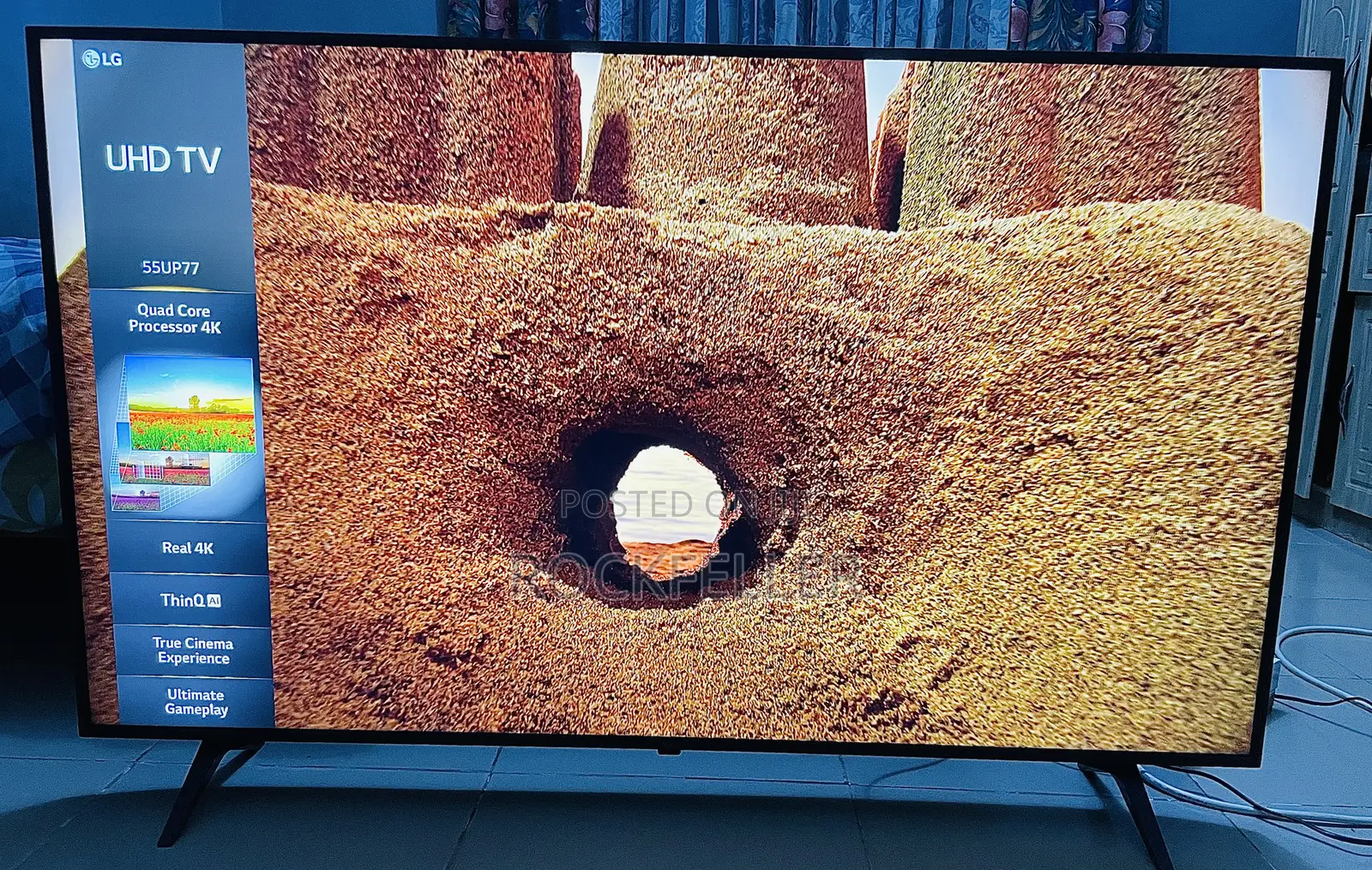 Uk Used Lg Webos Thinq Ai Smart Uhd Hdr10pr 55 Inches