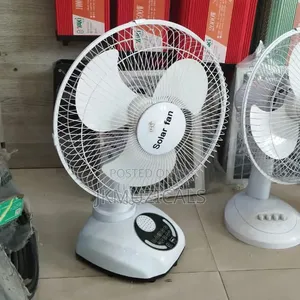 Solar_ Rechargeable Fan