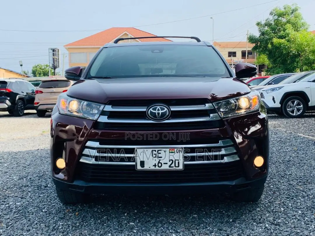 Toyota Highlander 2017 Burgundy