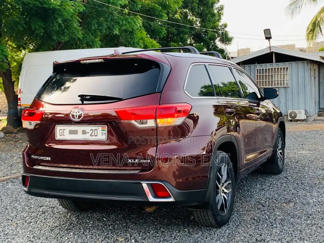 Toyota Highlander 2017 Burgundy