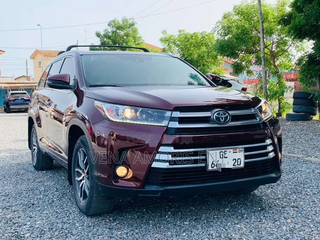Toyota Highlander 2017 Burgundy