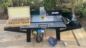 Wolfcraft Router Table With 24 Set of Bits