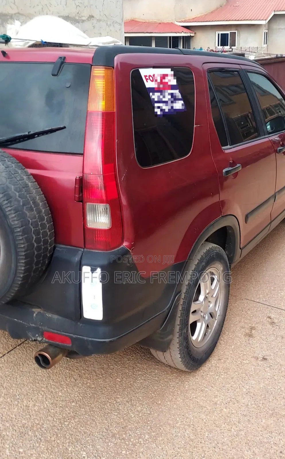 Honda CR-V 2006 Red
