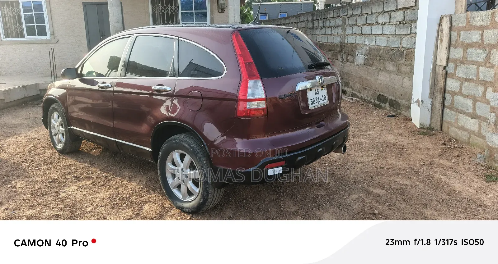 Honda CR-V LX Automatic 2007 Red