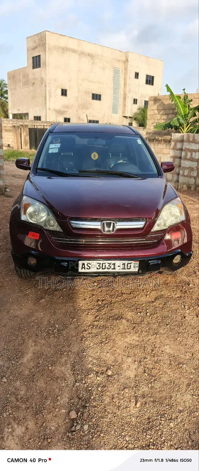 Honda CR-V LX Automatic 2007 Red