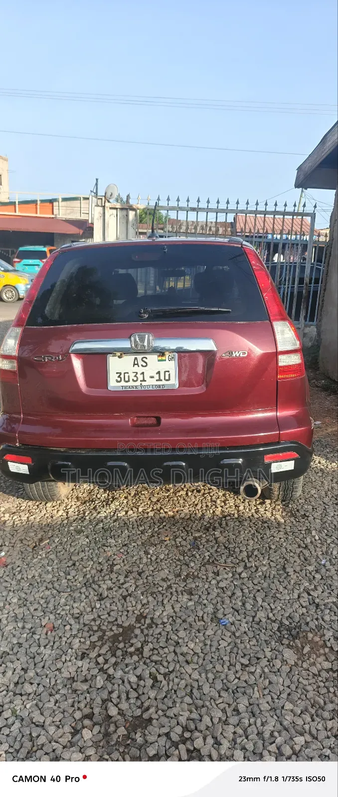 Honda CR-V LX Automatic 2007 Red