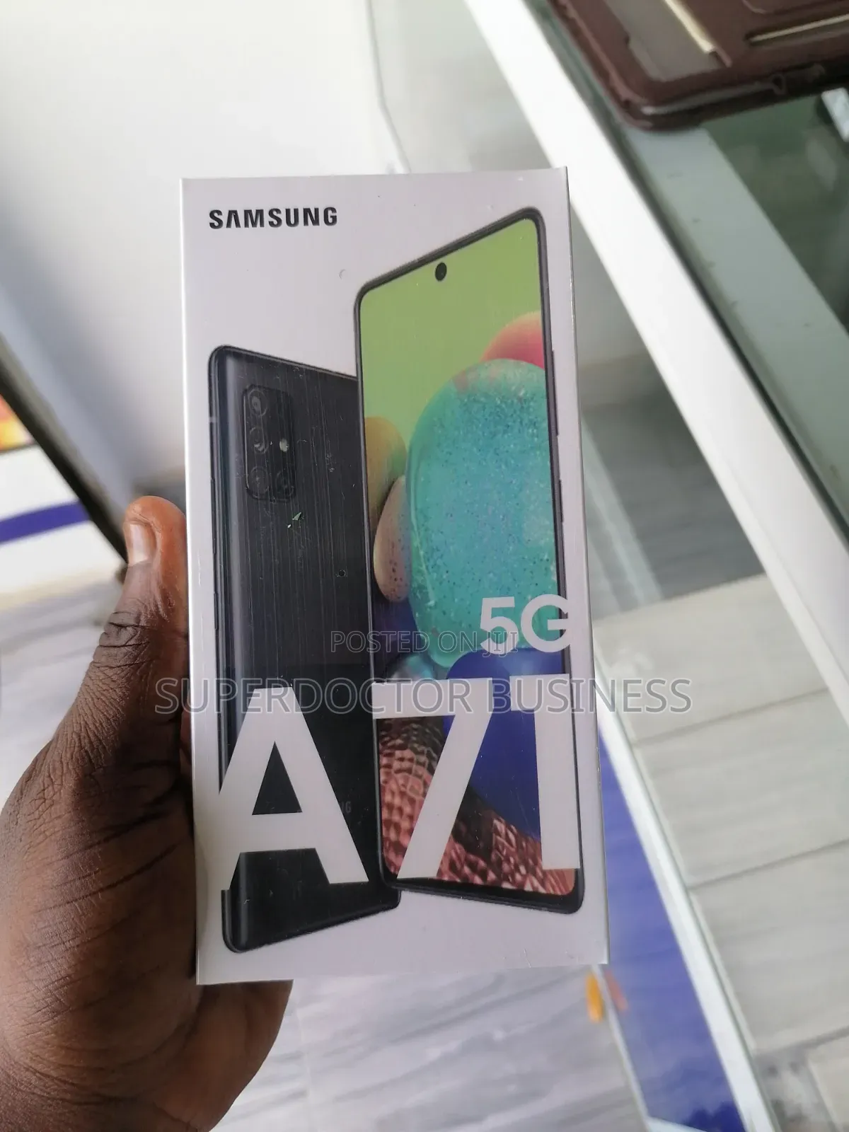 New Samsung Galaxy A71 128 GB Black