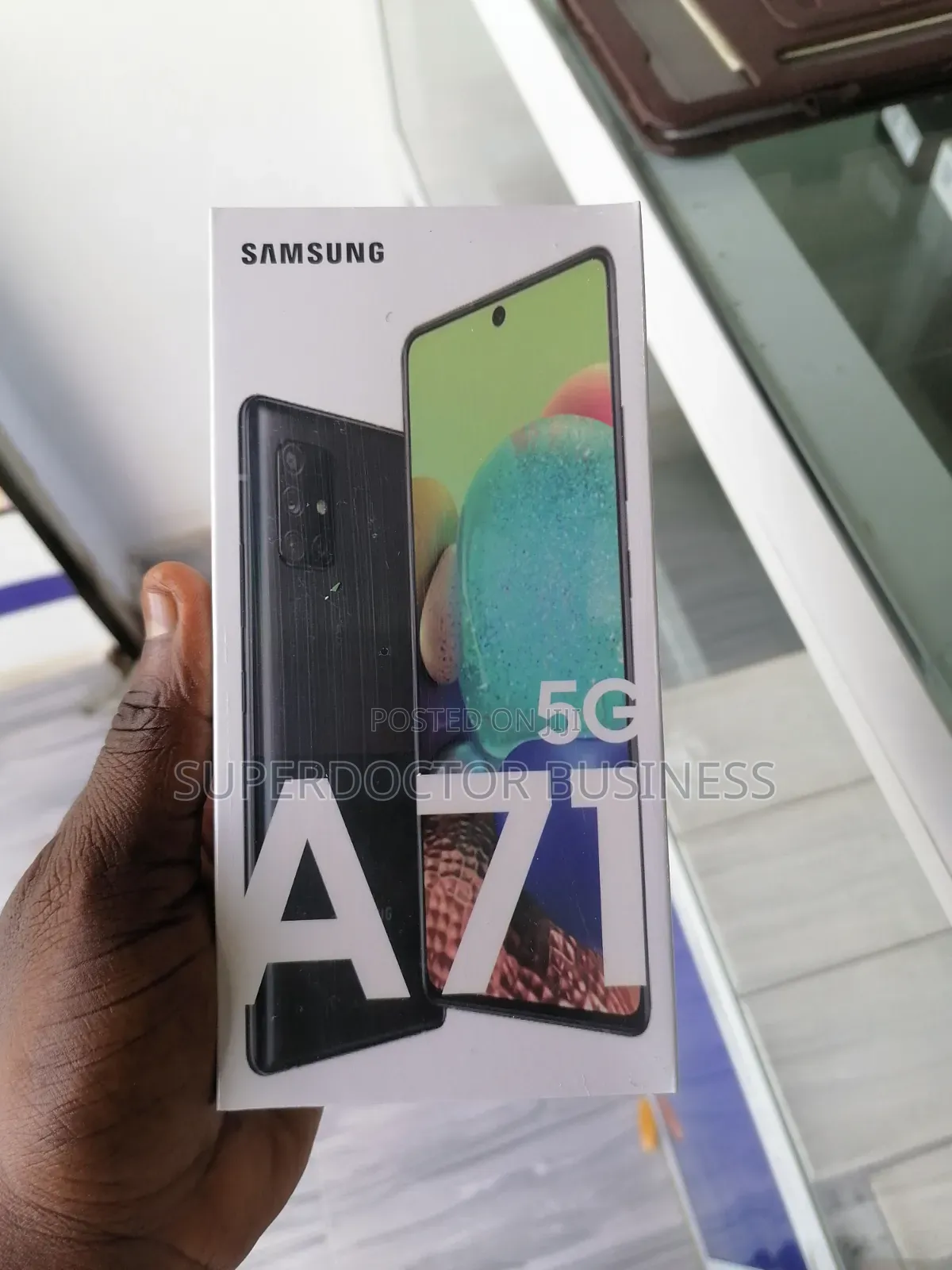 New Samsung Galaxy A71 128 GB Black