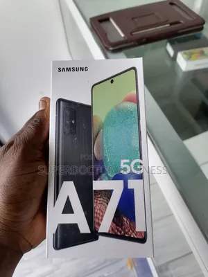 New Samsung Galaxy A71 128 GB Black