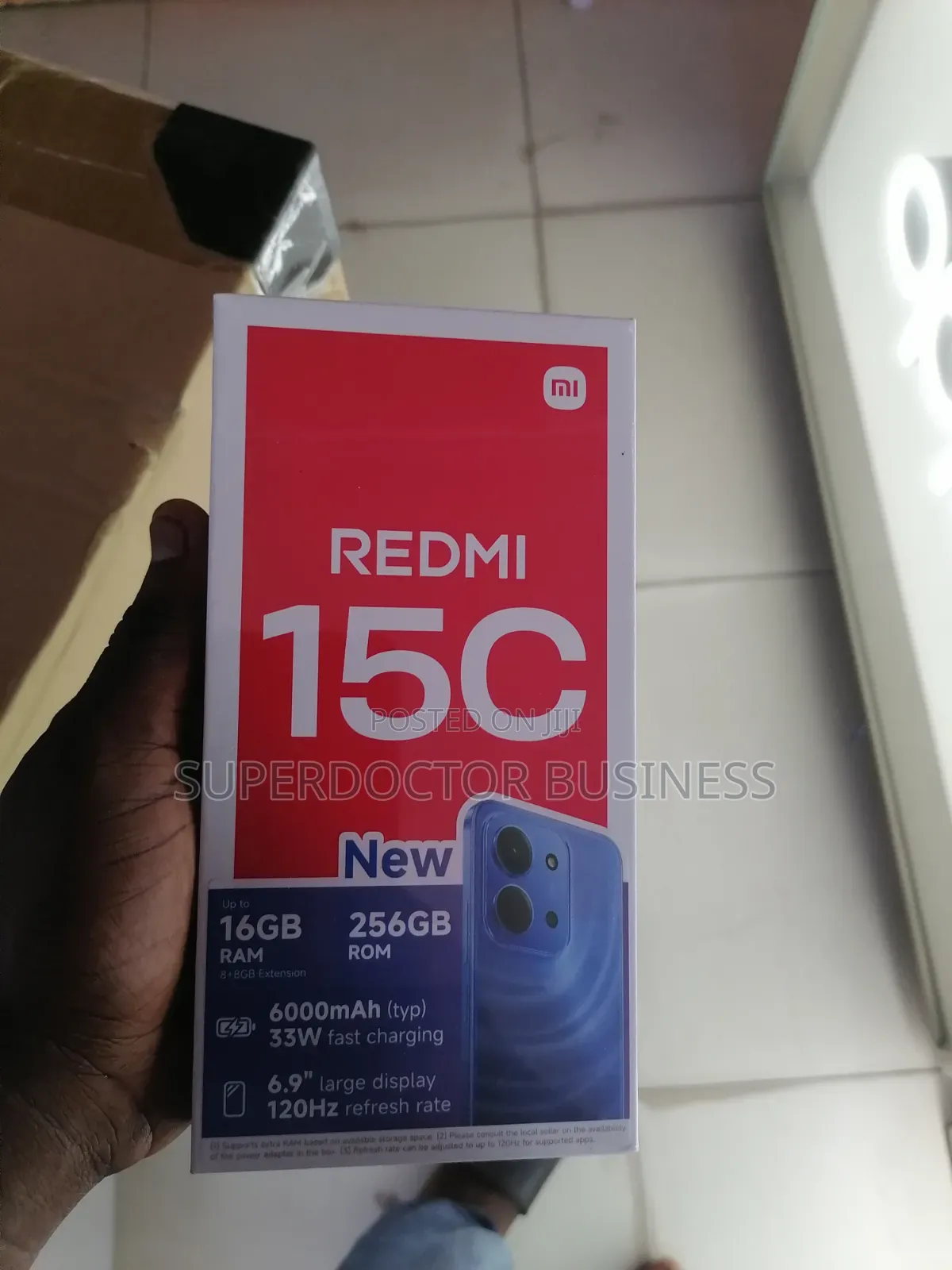 New Xiaomi Redmi 15C 4G 256 GB Red