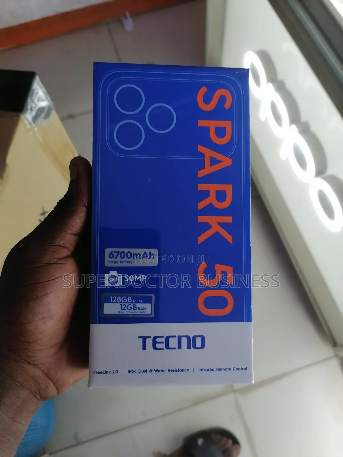 New Tecno Spark 50 128 GB Black