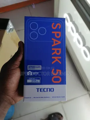 New Tecno Spark 50 128 GB Black