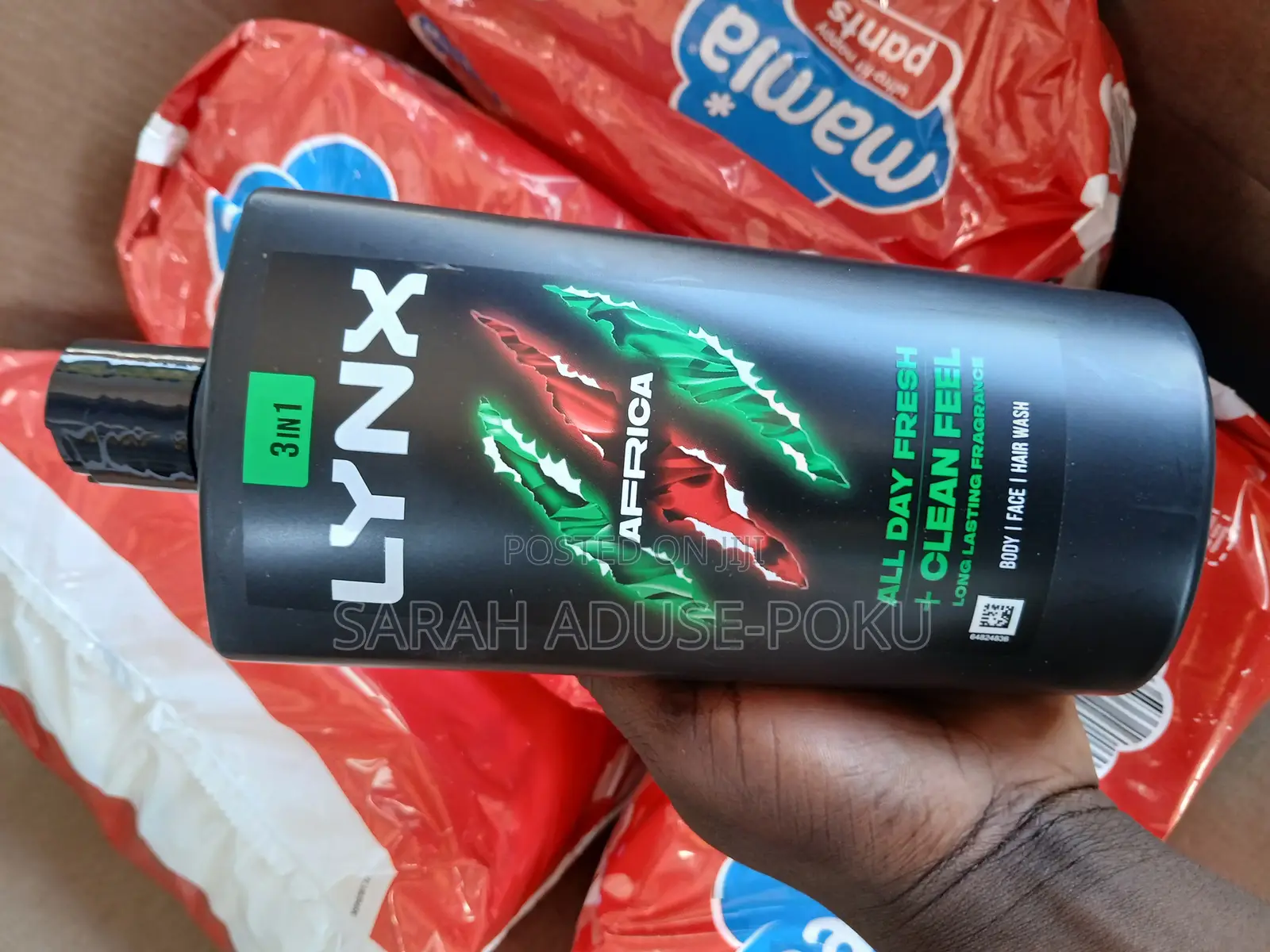 Lynx Body Wash / Shower Gel 3 in 1