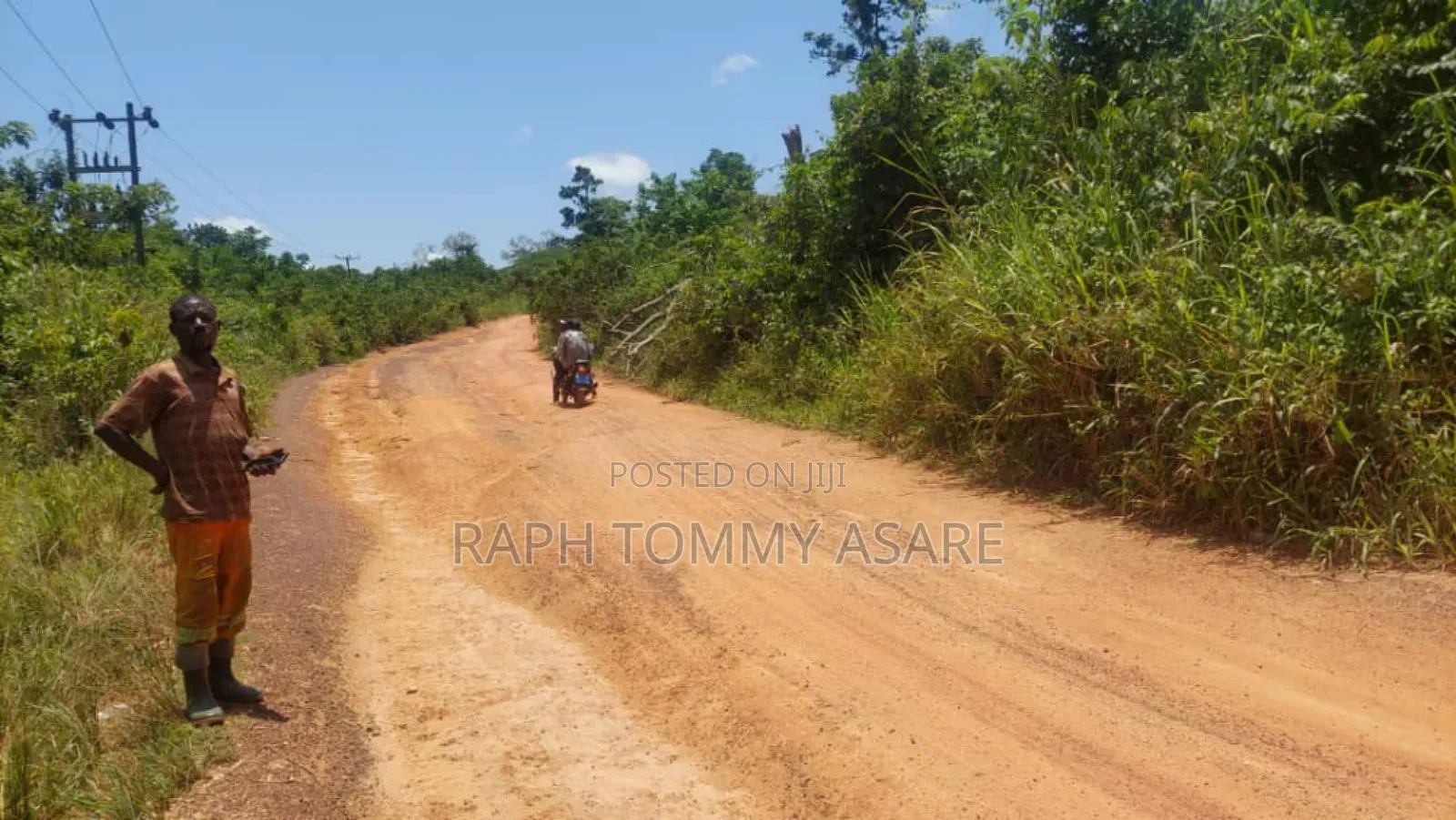 Seven Acres of Farmland a Bayerebon Around Nyinahin Bibiani Road For