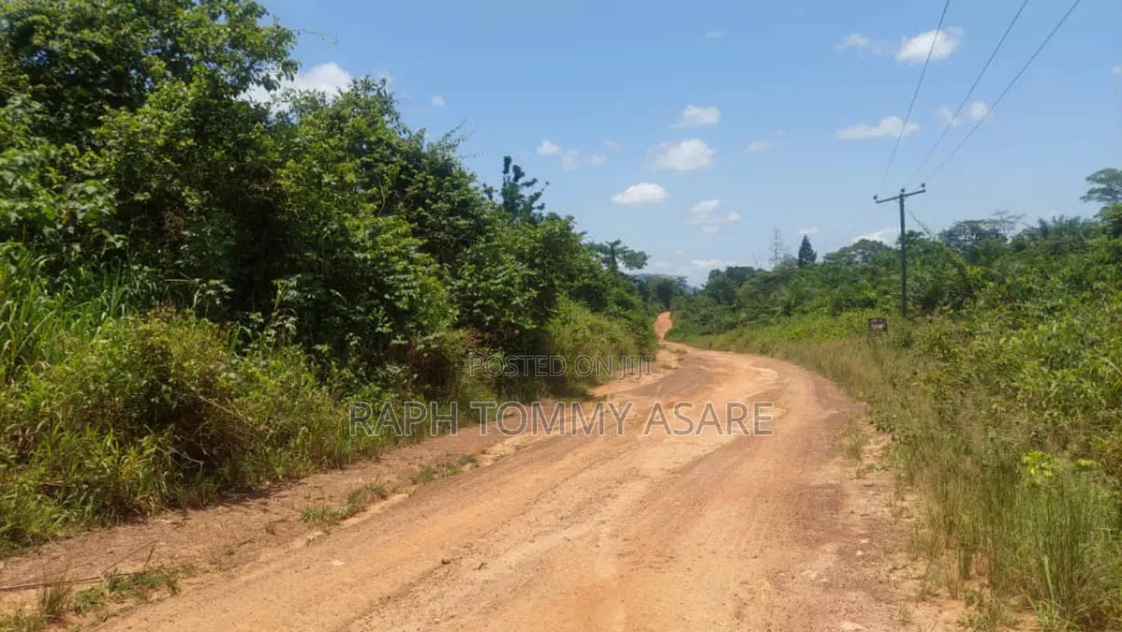 Seven Acres of Farmland a Bayerebon Around Nyinahin Bibiani Road For