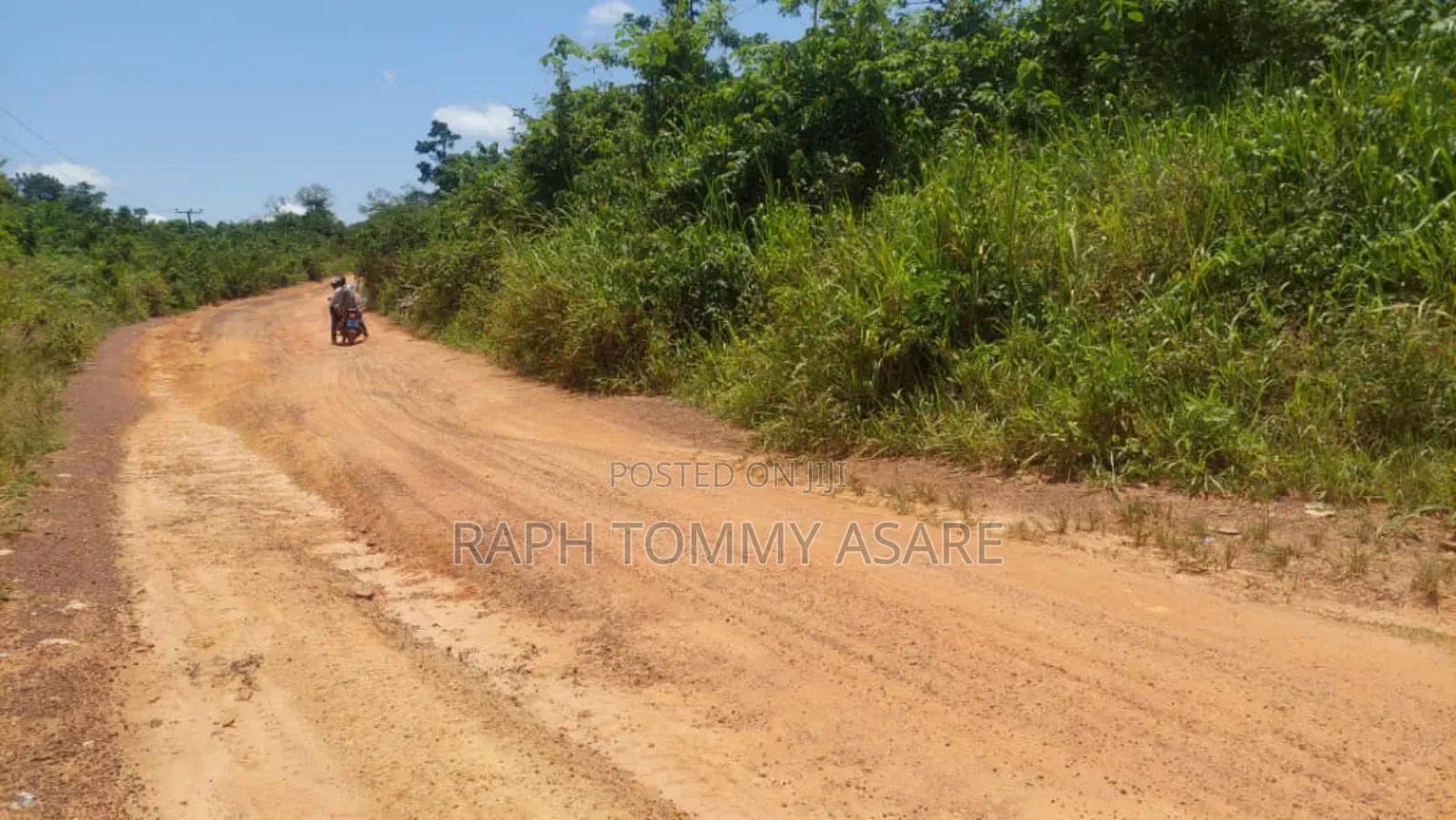 Seven Acres of Farmland a Bayerebon Around Nyinahin Bibiani Road For