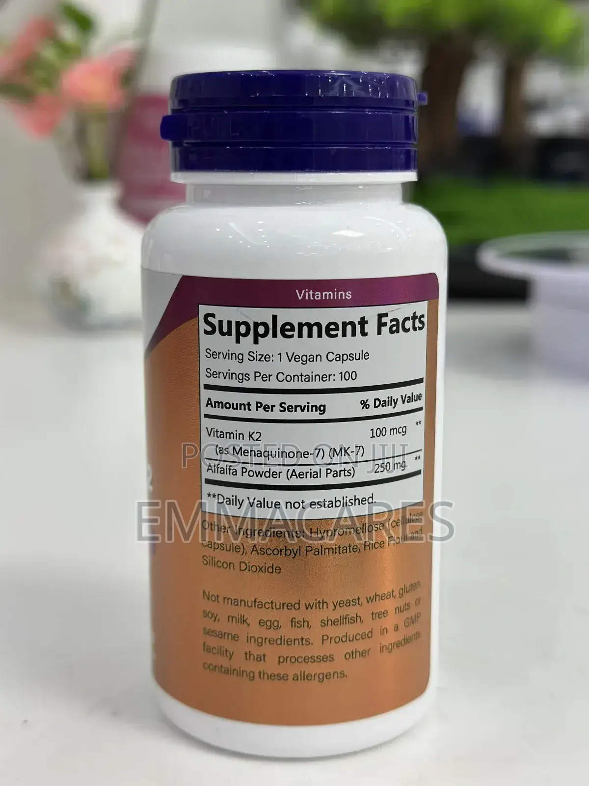 Vitamin as Mk-7 Menaquinone