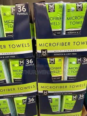 36 Pieces Microfiber Towels in Colours