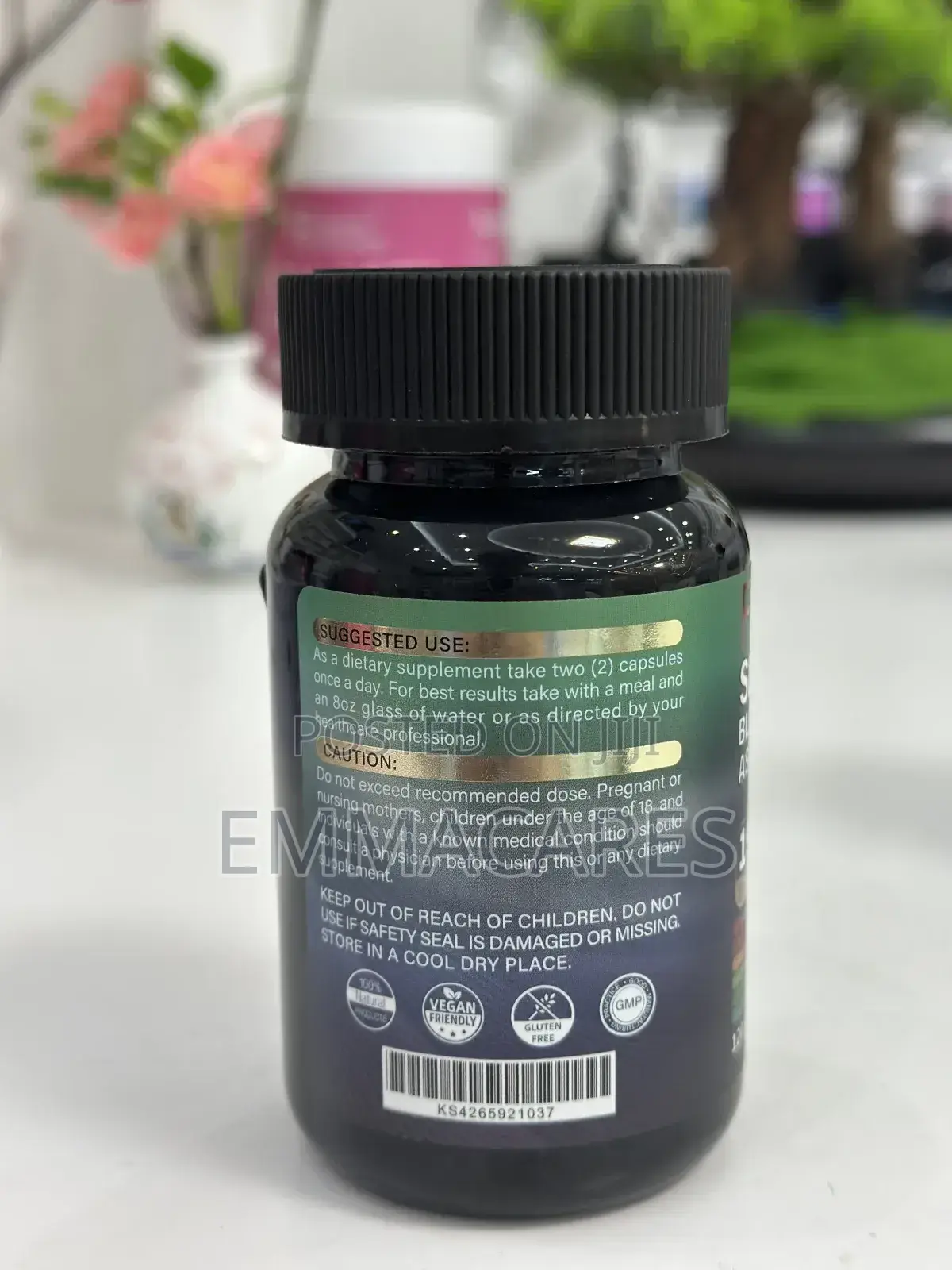 Sea Moss Ashwagandha Black Seed Ginger