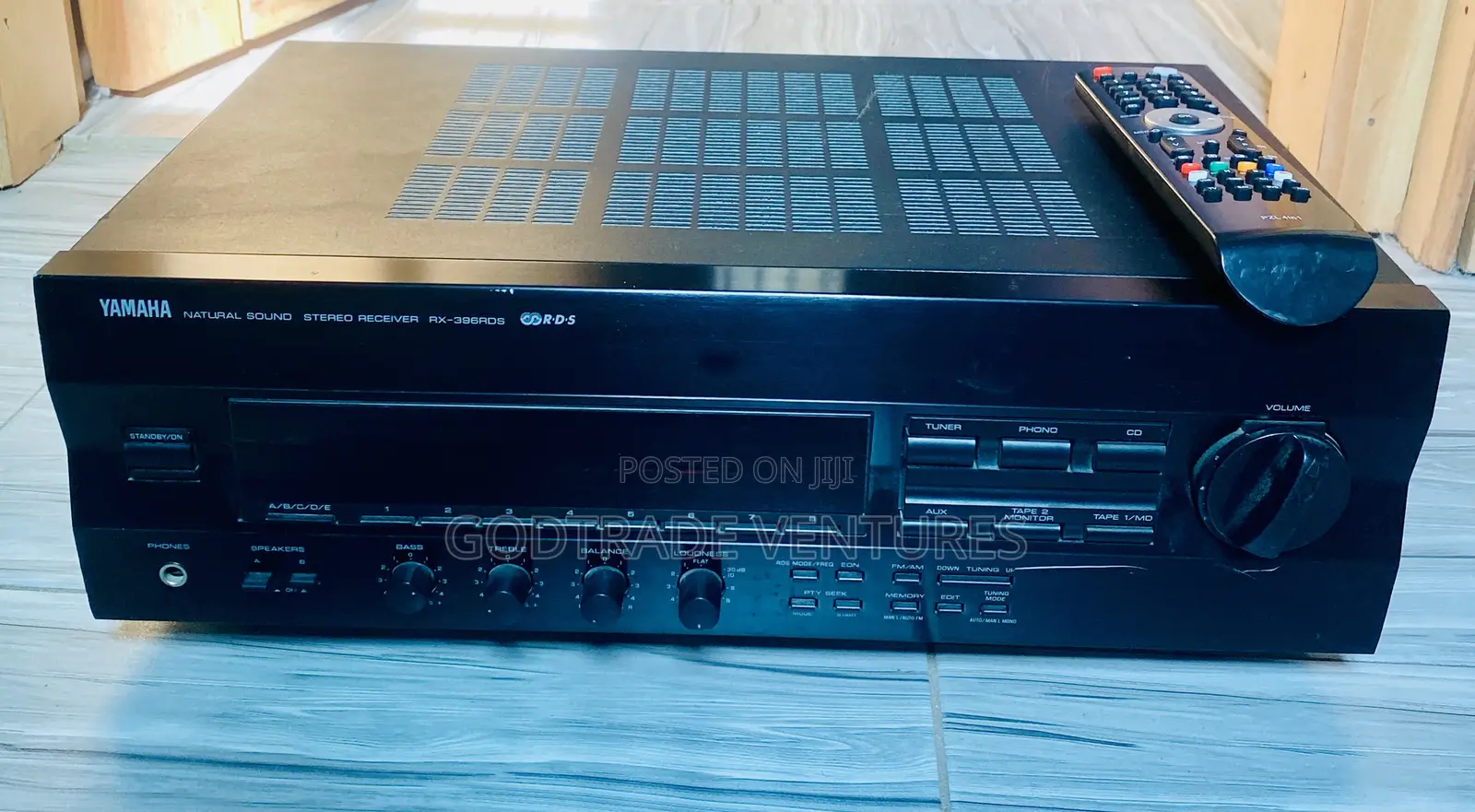 Yamaha Rx-396rds_stereo Receiver With Remote