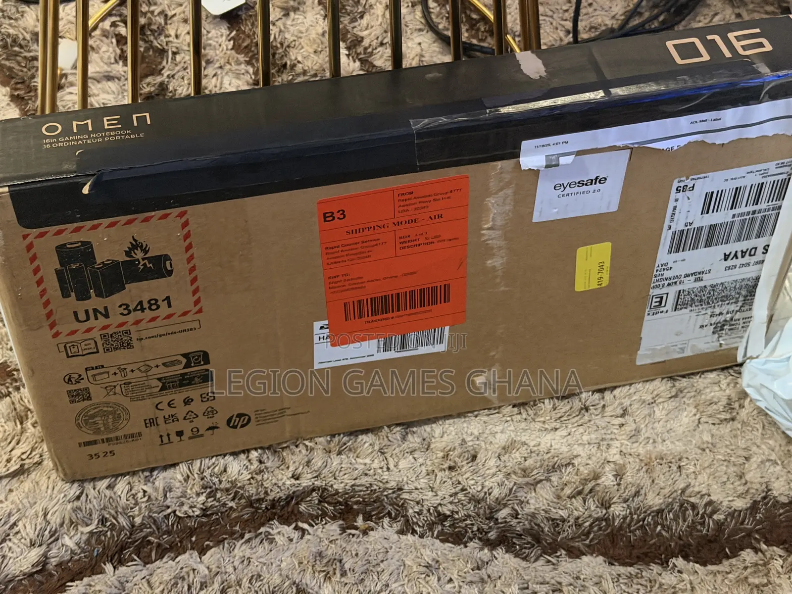New Laptop HP Omen 16 32GB AMD Ryzen 9 SSD 1T