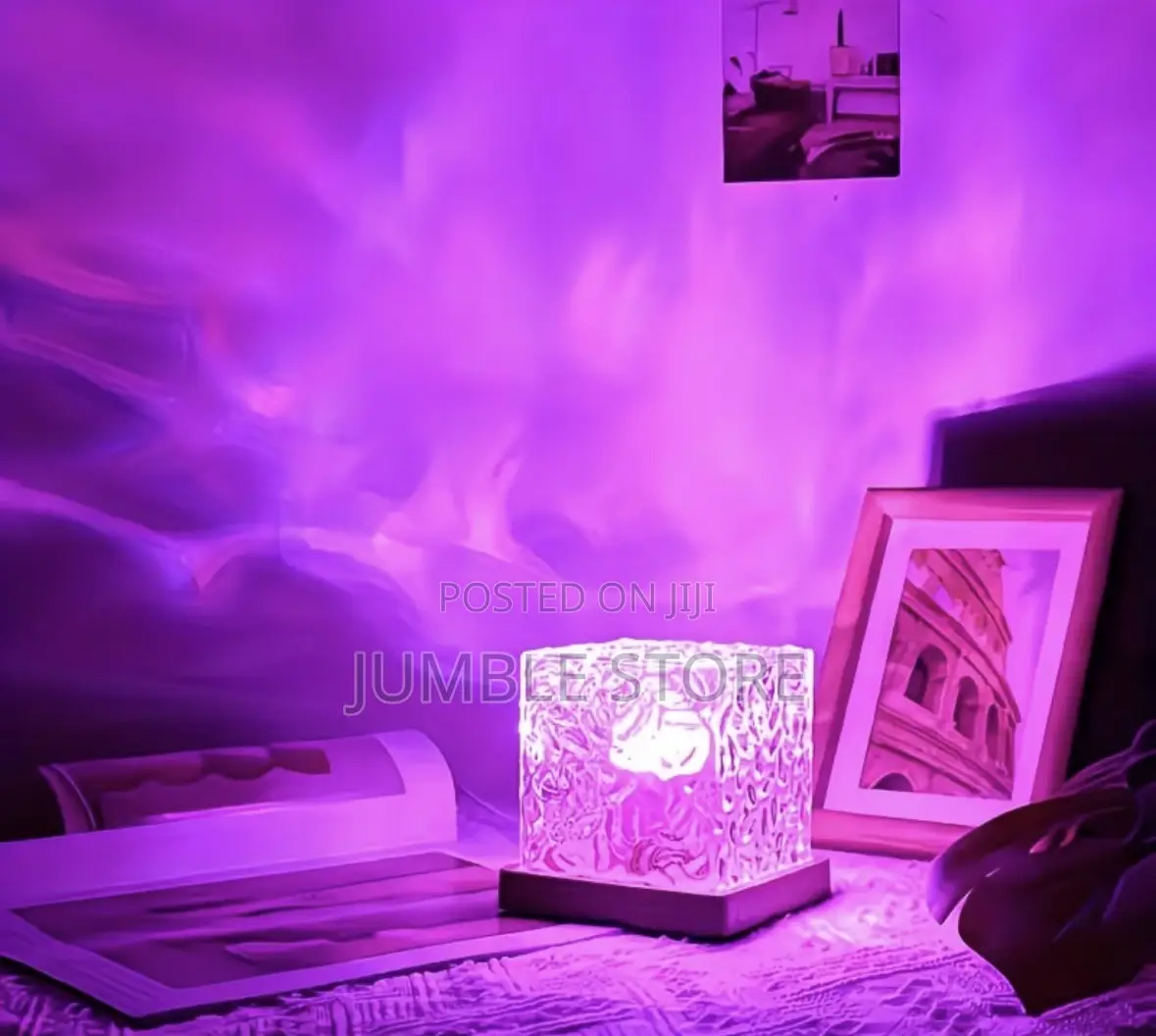 Ocean Wave Cube Lamp