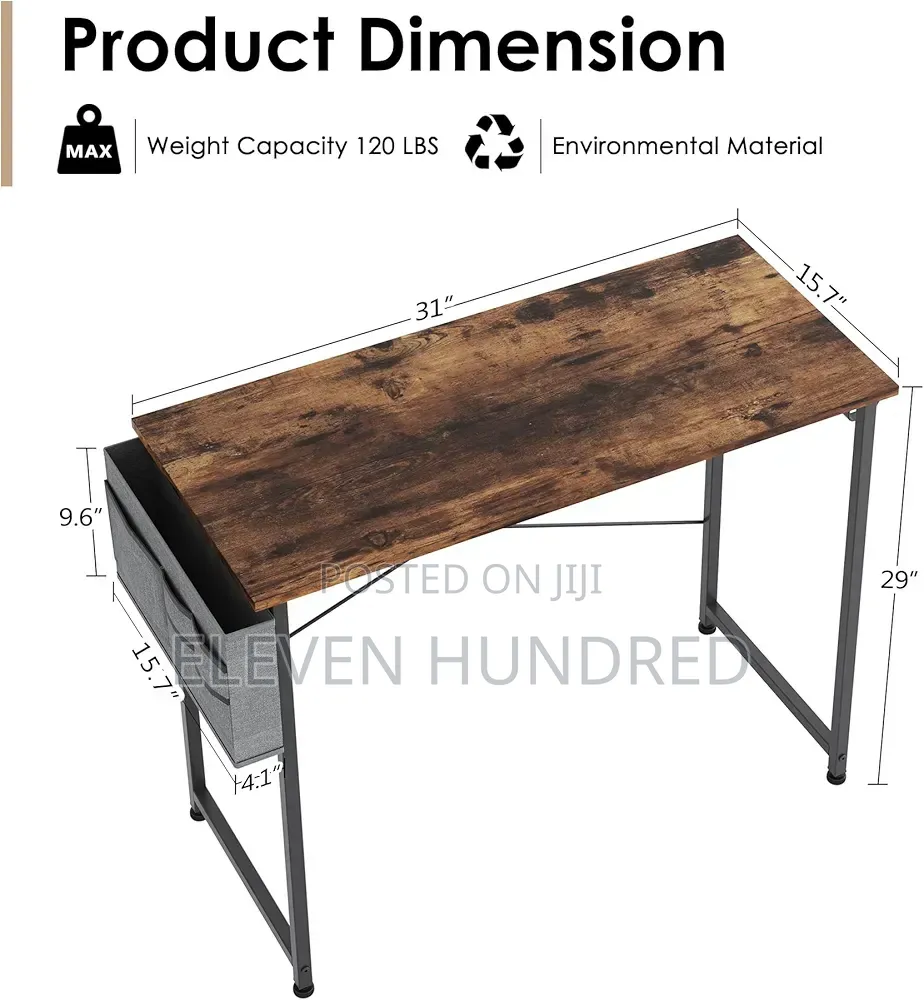 Computer Desk With Storage