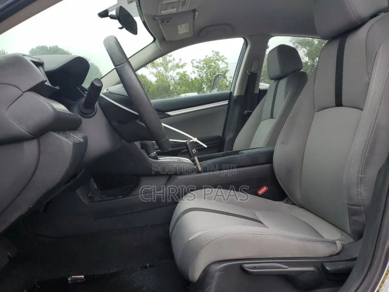 Honda Civic LX 4dr Hatchback (1.5L 4cyl) 2017 Gray