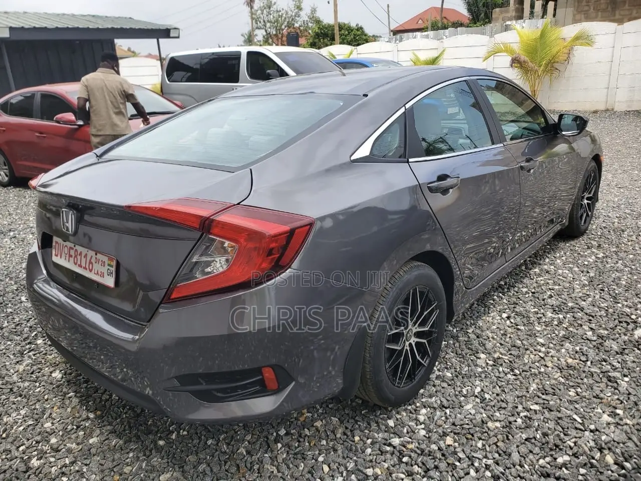 Honda Civic LX 4dr Hatchback (1.5L 4cyl) 2017 Gray