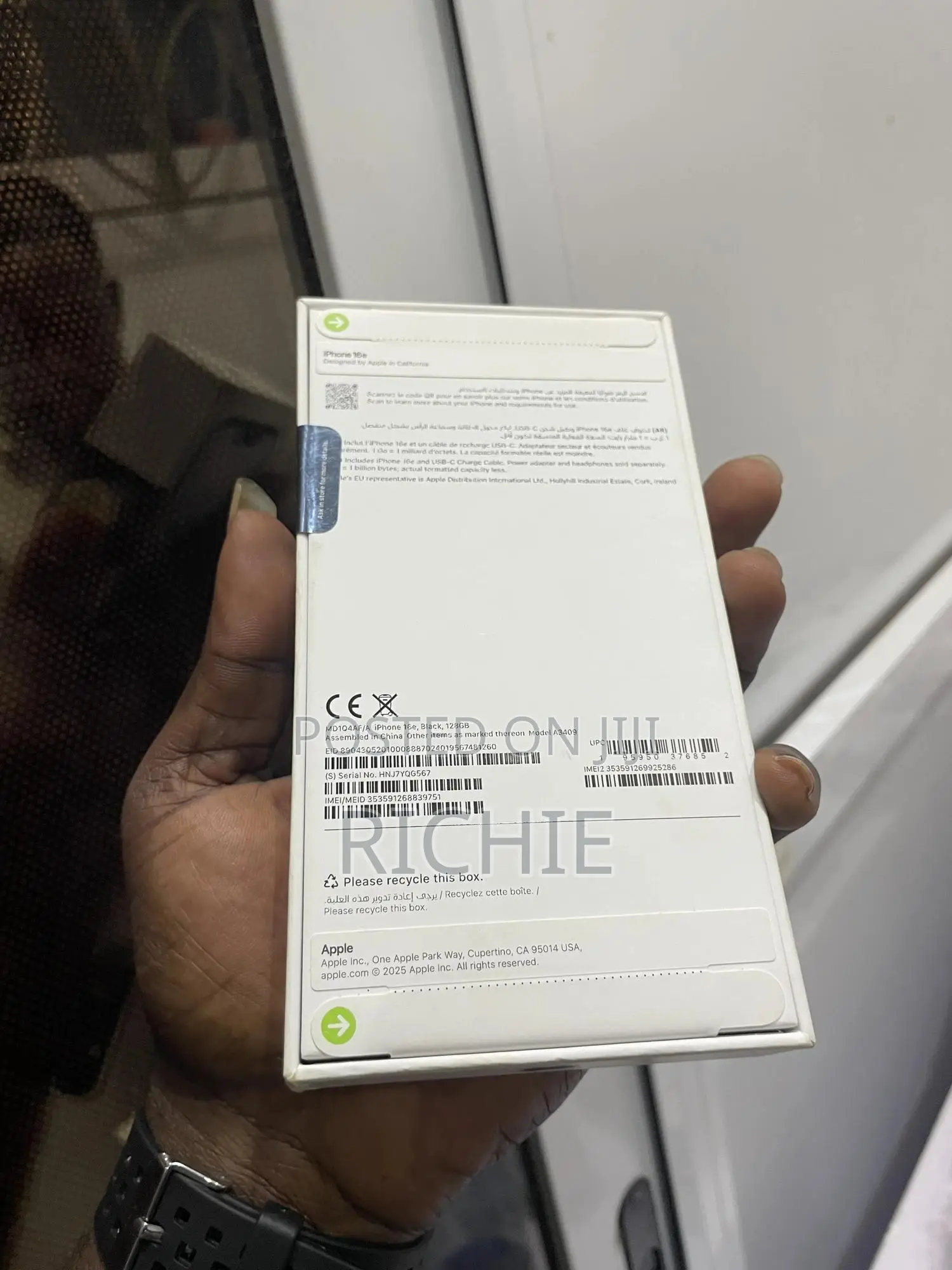 New Apple iPhone 16 128 GB