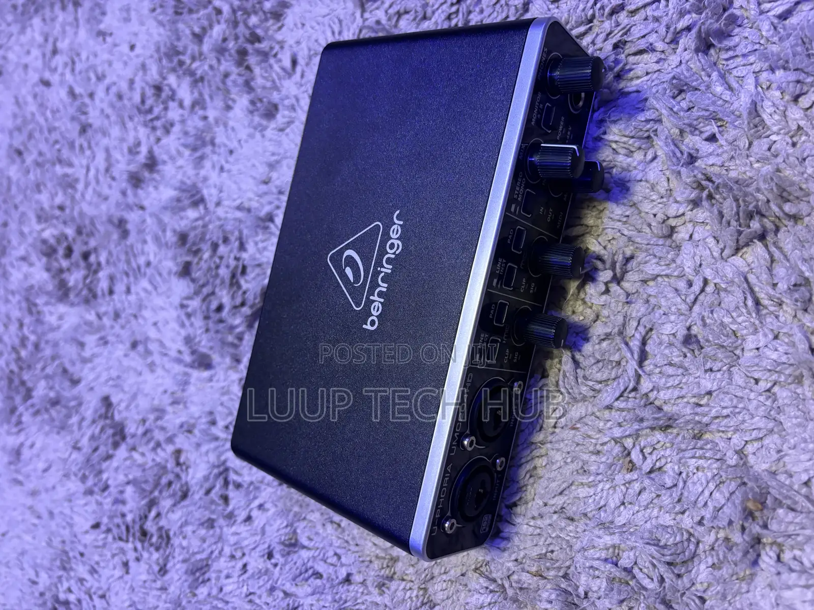 Behringer U Phoria Umc202hd Studio Sound Card