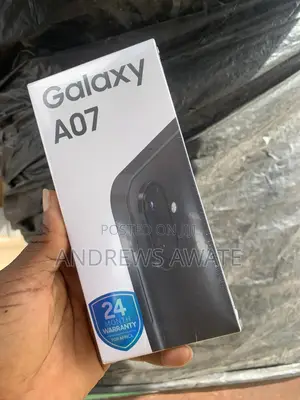 New Samsung Galaxy A07 4G 64 GB Black