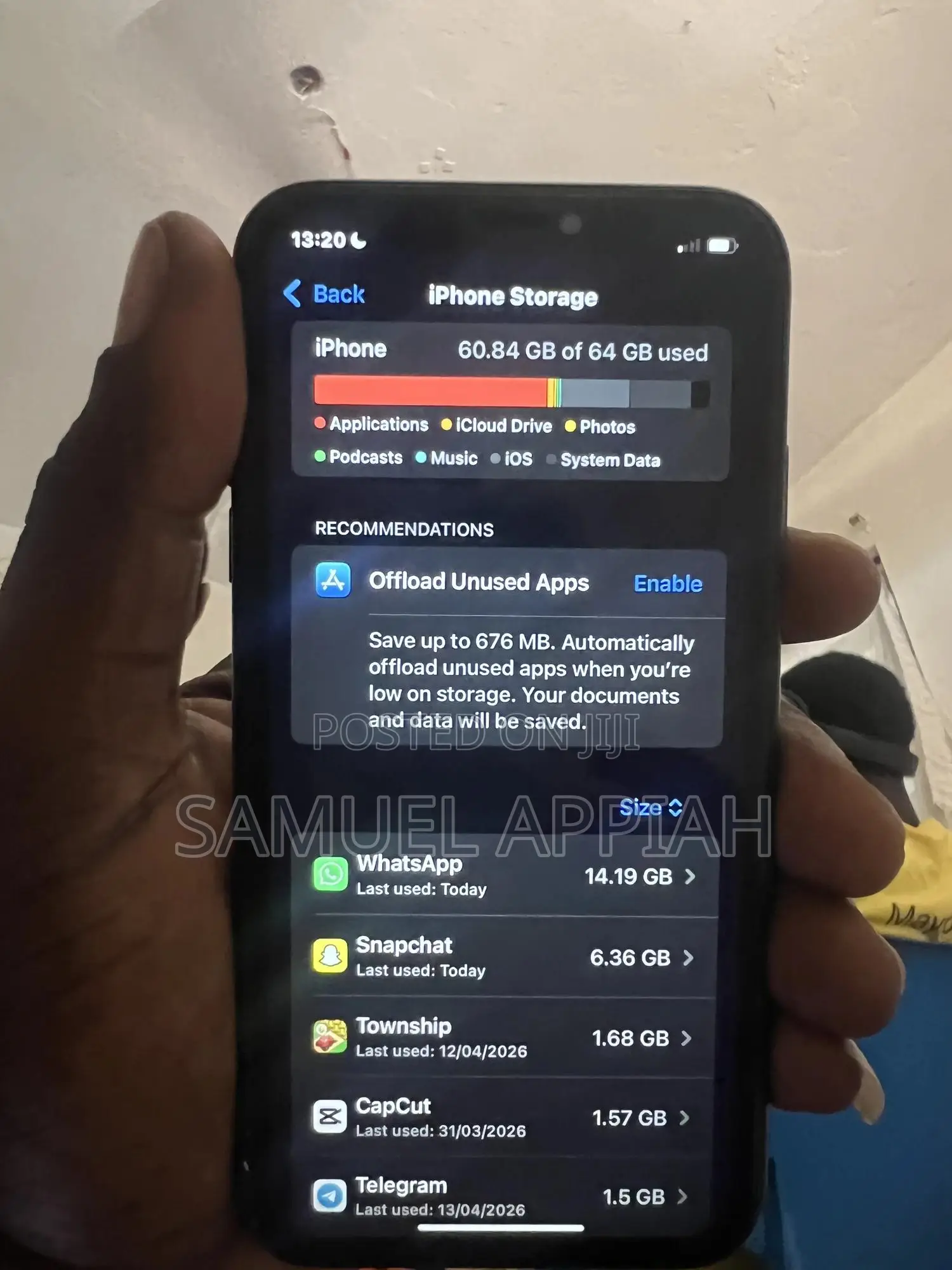 Apple iPhone XR 64 GB Black