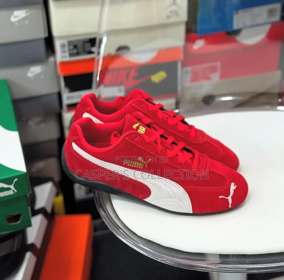 Puma Speedcat Og in Red and White
