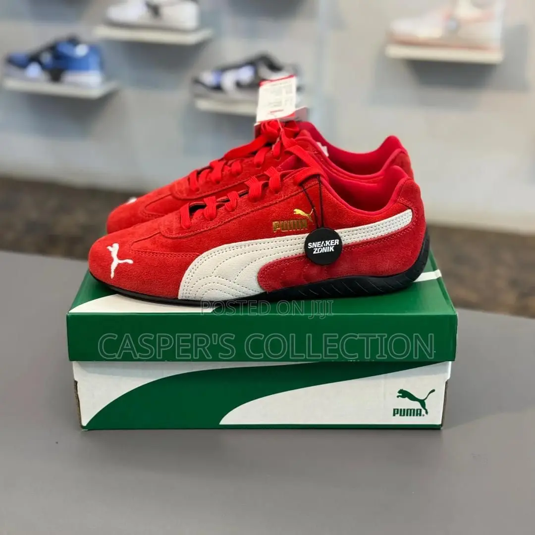 Puma Speedcat Og in Red and White