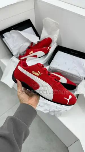 Puma Speedcat Og in Red and White