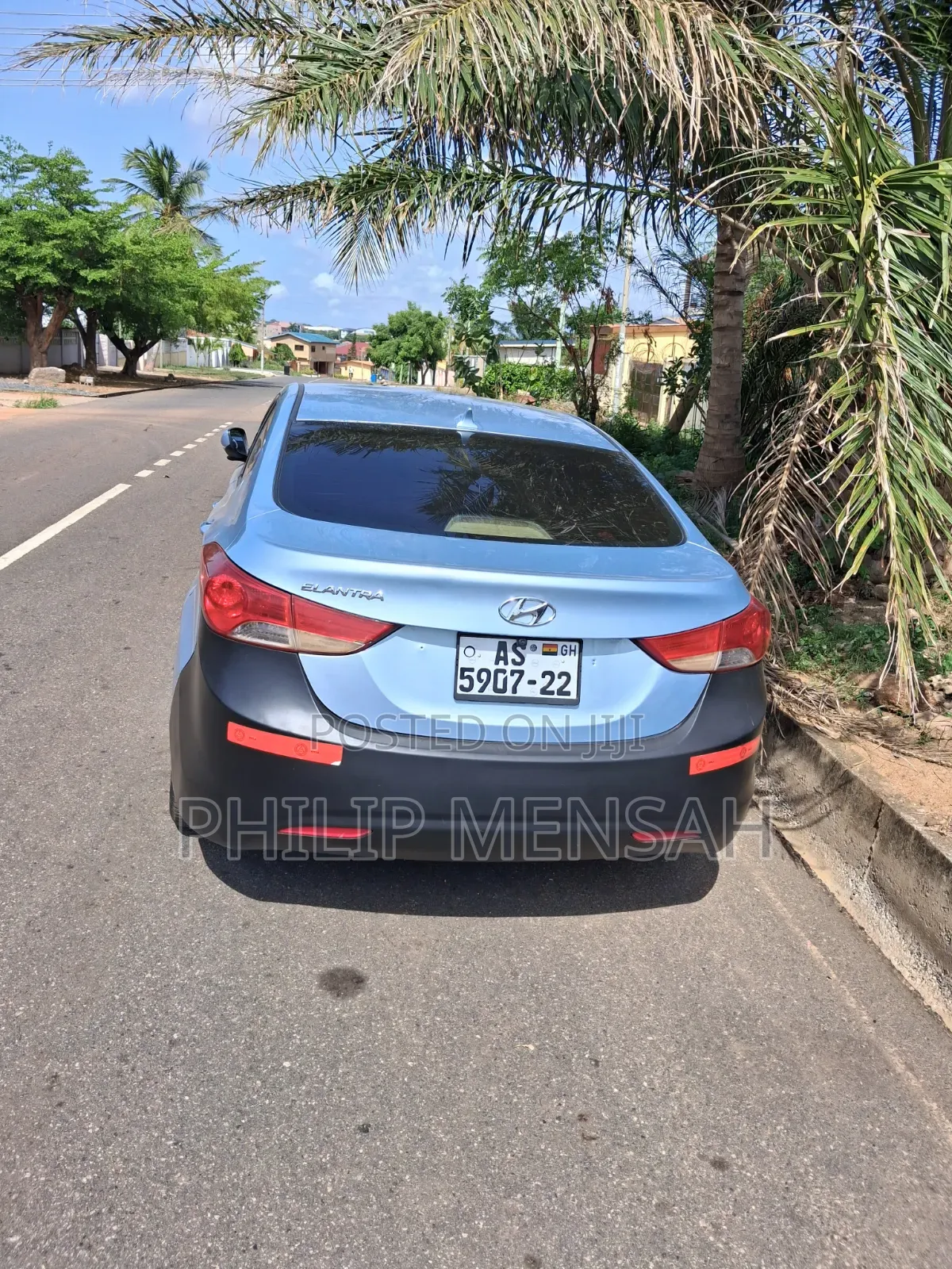 Hyundai Elantra 2013 Blue