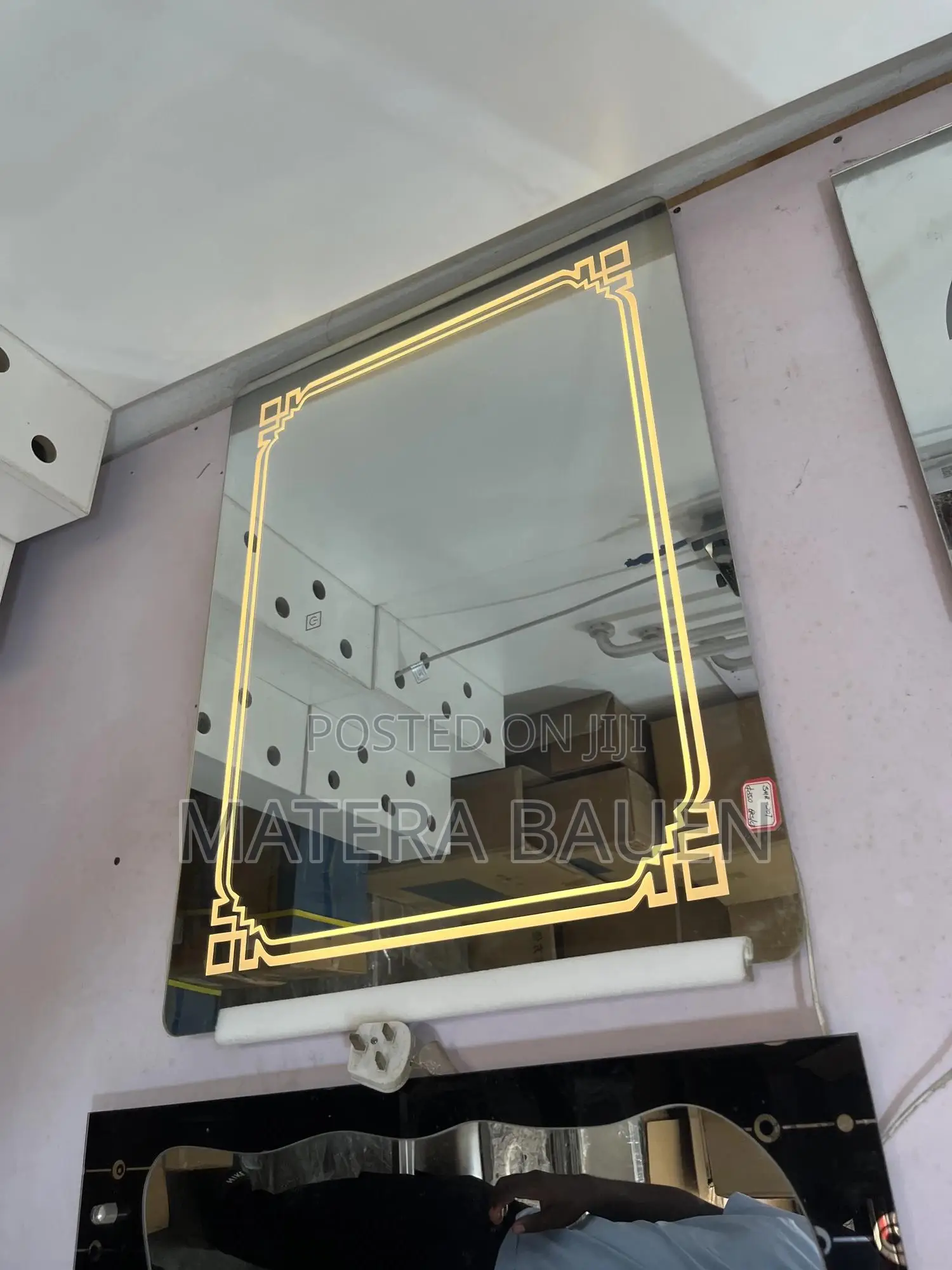 Modern Led Mirror - Touch Sensor, Bright Light