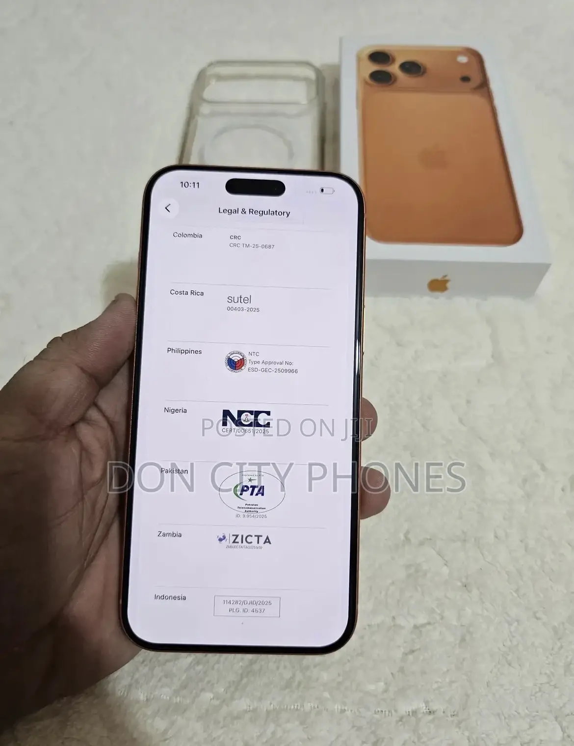 New Apple iPhone 17 Pro Max 256 GB Orange