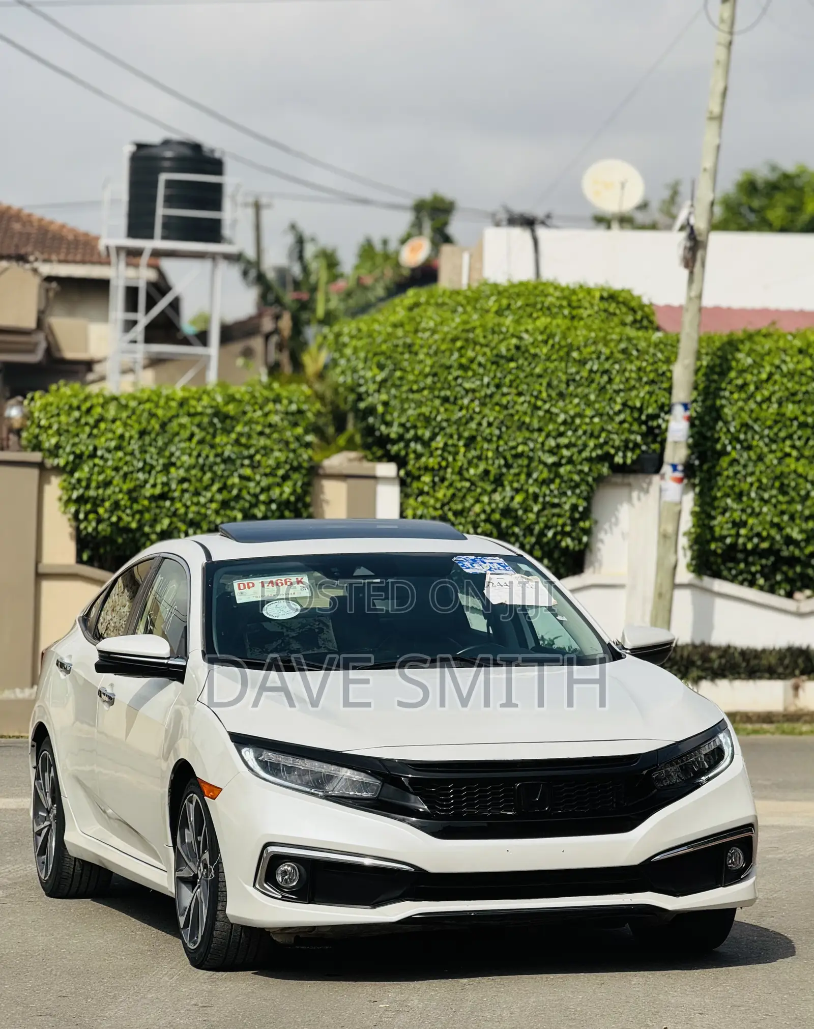 Honda Civic Touring Sedan 2019 White