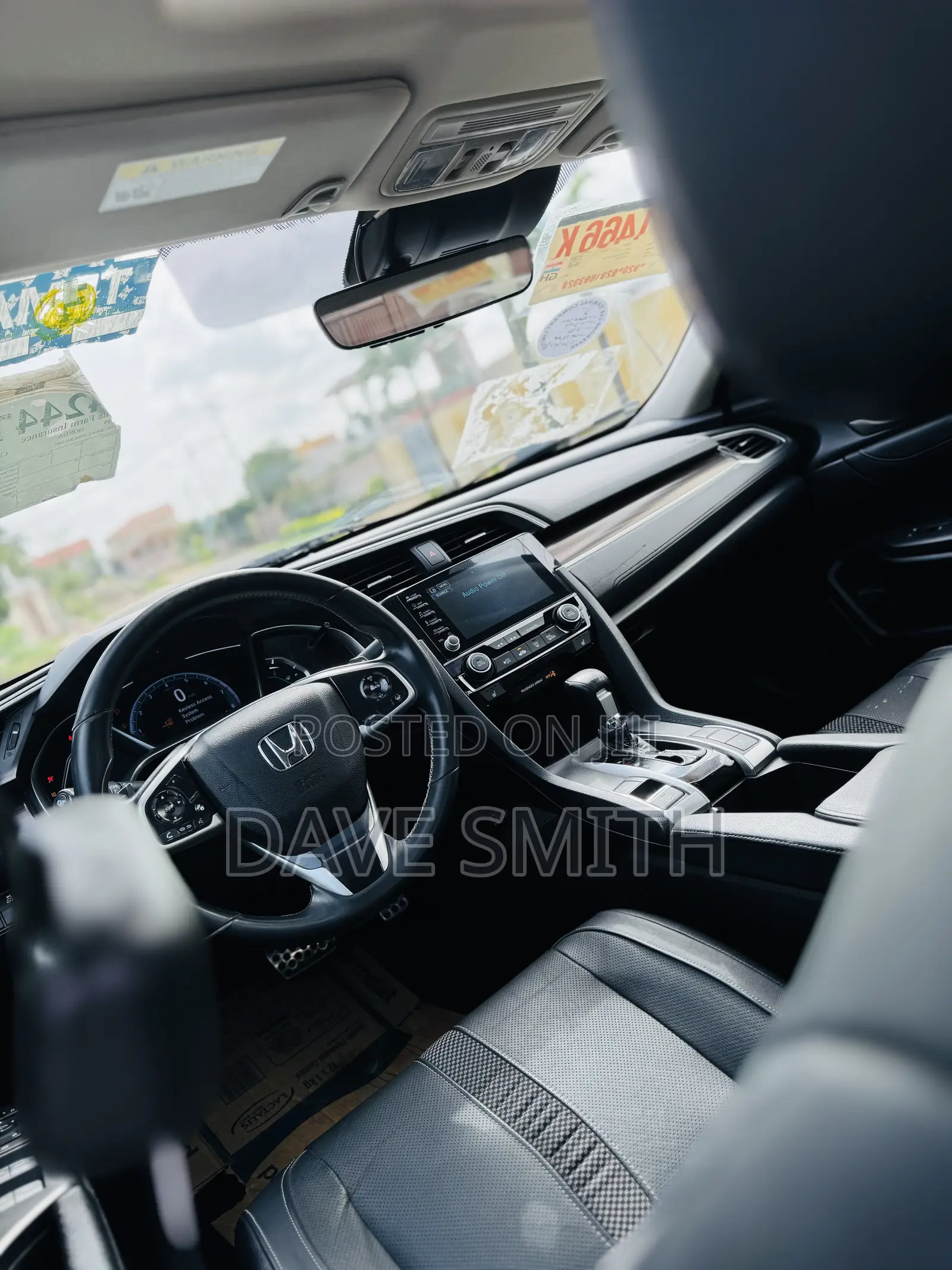 Honda Civic Touring Sedan 2019 White