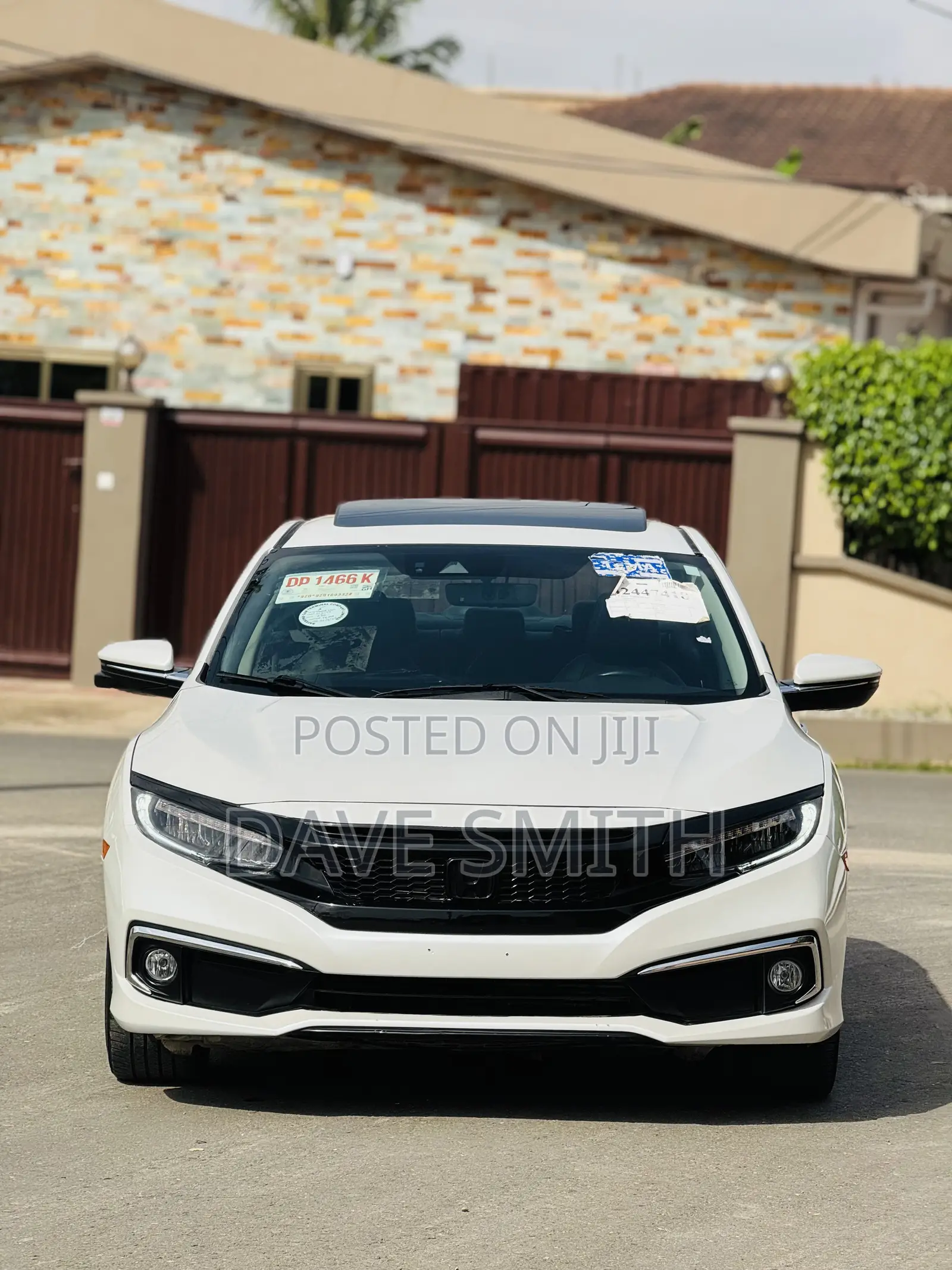 Honda Civic Touring Sedan 2019 White