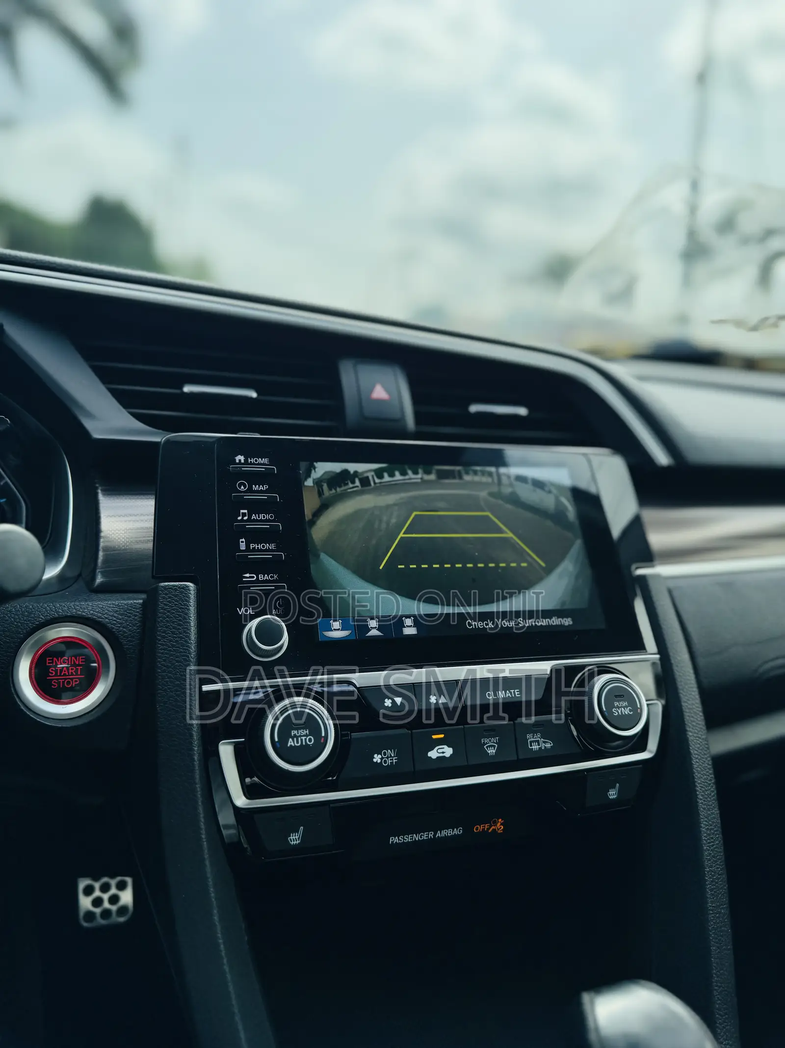 Honda Civic Touring Sedan 2019 White